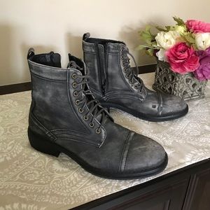 Bar III Blaze Distressed Boots